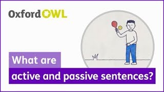 What are active and passive sentences  Oxford Owl [upl. by Pearl]