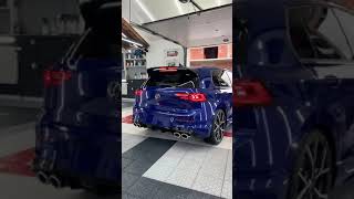 Golf 8 R Performance Cold Start  Stock Exhaust Sound [upl. by Ardnaed]