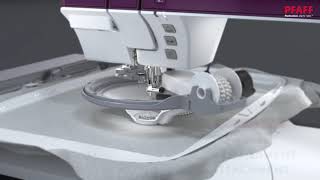 PFAFF® creative icon™ 2 Sewing amp Embroidery Machine Purple Aurora [upl. by Noseimaj]