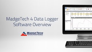 MadgeTech 4 Data Logger Software Overview [upl. by Petey]