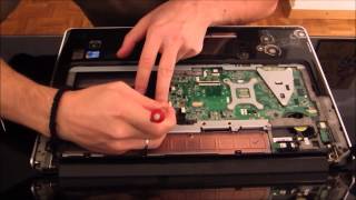 HP DV7 disassembly [upl. by Mell]