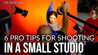 6 Professional Tips For Shooting in a Small Photography Studio [upl. by Guerin]