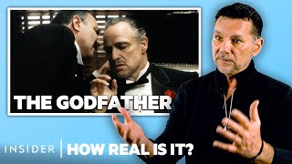 ExMob Boss Rates 12 Mafia Movie Scenes  How Real Is It  Insider [upl. by Tevlev]