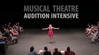 Arts Camp Musical Theatre Audition Intensive [upl. by Algar]