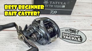 Unboxing the best midpriced bait casting reel for beginners  Daiwa Tatula SV TW103 [upl. by Alten]