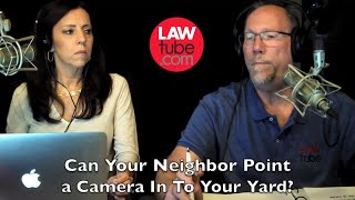 Can your neighbor point a camera into your yard [upl. by Cherice]