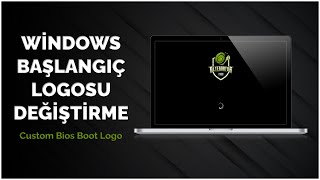 WİNDOWS 10 AÇILIŞ EKRANI DEĞİŞTİRME  CUSTOM BOOT LOGO  HACKBGRT [upl. by Urbani]