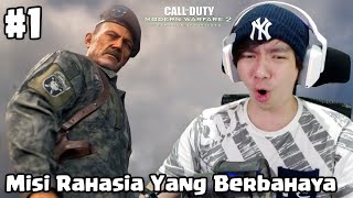 Misi Rahasia  Call Of Duty Modern Warfare 2 Remastered  Indonesia Part 1 [upl. by Elvie]