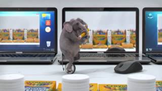 OfficeMax 2012 Elephant Commercial Back to School [upl. by Vincentia]