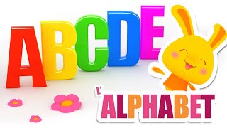 Comptines de lAlphabet  Chanson alphabet Maternelle  ABCD [upl. by Hinson]