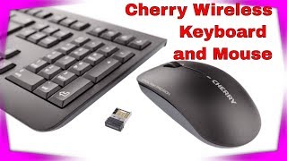 Cherry DW 3000 Keyboard amp Mouse Set Review and Unboxing [upl. by Polito131]