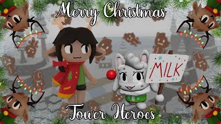 Christmas Update •Tower Heroes•  Roblox [upl. by Eelana738]