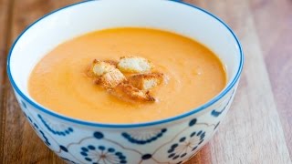 Easy Creamy Vegetable Soup Recipe [upl. by Lanza]