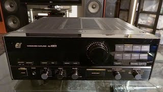 Sansui AUX901 review on Canton ergo RCL [upl. by Evslin]