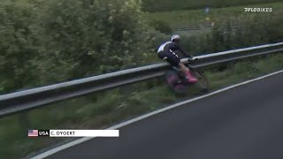 Chloe Dygerts Horrifying World Championships Crash [upl. by Attenra226]