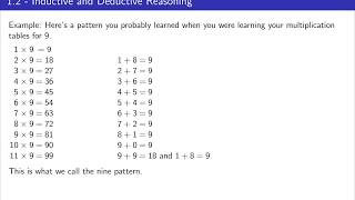 Problem Solving  Inductive and Deductive Reasoning [upl. by Trish]