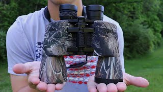 Bushnell PowerView 10x50 Binoculars Budget Binoculars [upl. by Gipsy650]