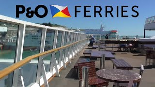 PampO Ferries  Spirit of France  Calais to Dover [upl. by Acirrehs115]