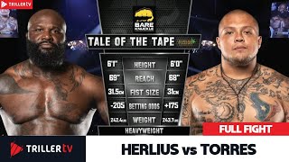 BKFC Heavyweights Herlius vs Torres [upl. by Katonah]