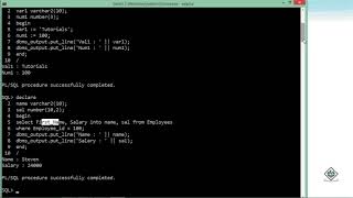 Oracle  PLSQL  Getting Started [upl. by Akemrej832]