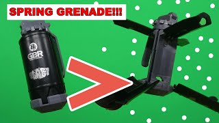 FULL REVIEW  GBR grenade  CHEAPEST SPRING GRENADE 00 [upl. by Annairdna]