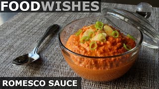 Romesco Sauce  Food Wishes [upl. by Saiasi]