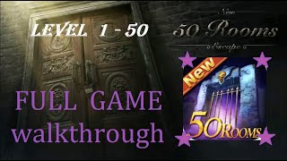 50 rooms escapeCan you escapeEscape game walkthrough FULL [upl. by Pastelki]