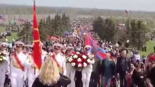 Donetsk Anthem  Version 2016 Parades [upl. by Occir152]