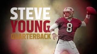 Steve Young The Best LeftHanded QB  Career Highlights Feature  NFL [upl. by Airdnahs494]