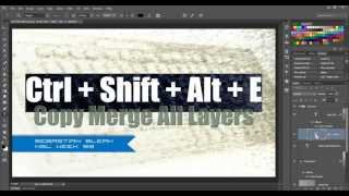 NSL 99 Photoshop CS6 quotKeyboard Shortcutsquot Ctrl  Shift  Alt  E [upl. by Heloise593]