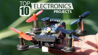 Top 10 DIY Electronics Engineering Projects [upl. by Daffie]