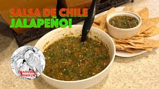 Salsa de Chile Jalapeño  Jalapeño Hot Sauce [upl. by Weingarten]