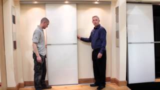 Sliding Doors Installation Video [upl. by Yesnnyl]