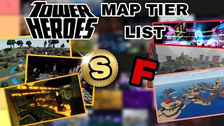 My Tower Heroes MAP TIER LIST [upl. by Yves]