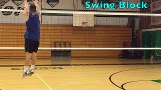 Middle Blocker Footwork  How to BLOCK a Volleyball Tutorial part 12 [upl. by Noami]