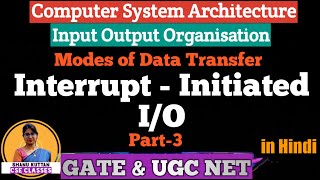 L410 Interrupt Initiated IO  Modes of Data Transfer Part3Computer Architecture  COA  CSA [upl. by Ellimac]