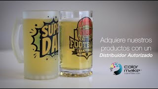 Tarro Cervecero y Tazas de vidrio ¿Cómo sublimarlos [upl. by Adlai]