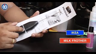 IKEA MILK FROTHER Review amp Battery Installation [upl. by Doehne]