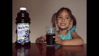 Welchs Grape Juice Commercial [upl. by Llerrac]