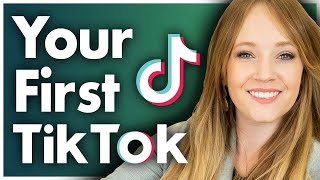 How to Create Your First TikTok Video TikTok for Business [upl. by Elehcar392]