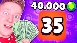 ЗАДОНАТИЛ 200000 РУБЛЕЙ В BRAWL STARS 40000 Гемов [upl. by Haman]