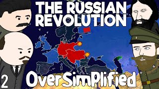 The Russian Revolution  OverSimplified Part 2 [upl. by Nashoma]