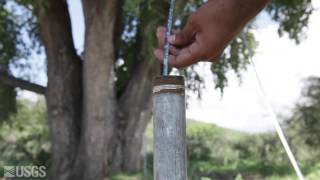 Measuring Groundwater with Steel Tape [upl. by Ahsinal814]