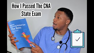 How I Studied and Pass The CNA State Exam [upl. by Colman]