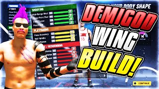 THE BEST REBOUNDING WING BUILD IN NBA 2K21 DEMIGOD BEST SF REBOUNDING WING BUILD IN 2K21 [upl. by Lucinda]