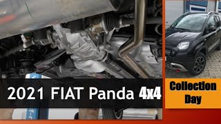 2021 FIAT Panda 4X4  new car collection and look under  what does the 4x4 system look like [upl. by Peedus]