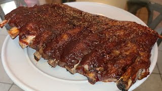 How to make Oven baked Honey Barbecue Spareribs [upl. by Eirrahs]