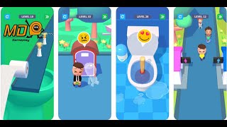 Toilet Games 3D  Gameplay IOS amp Android [upl. by Mohandas]