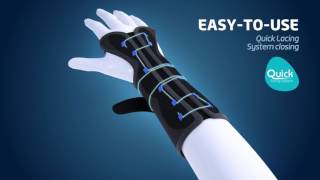 Thuasne  Ligaflex® pro amp Ligaflex® pro  Wrist immobilization splint [upl. by Tadashi489]