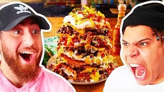 Who Can Make The Perfect NACHOS TEAM ALBOE FOOD COOK OFF CHALLENGE [upl. by Nwahsat]